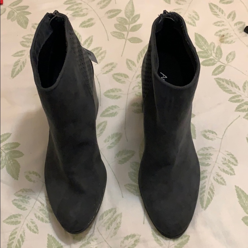 Grey booties
